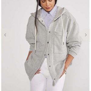 Etica aster knit Gray Hooded Jacket